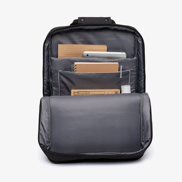 Smart Daily 13" Black Backpack: Black