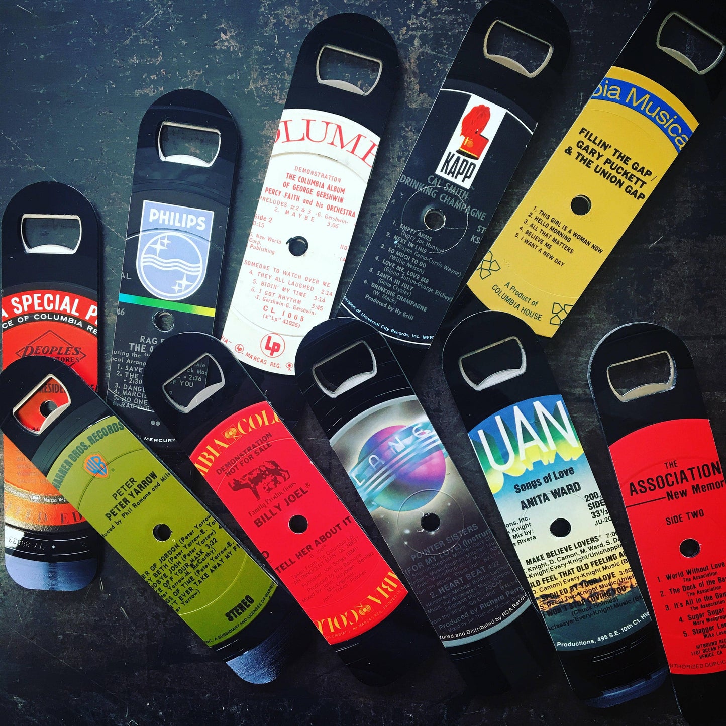 Vinyl Record Bottle Openers