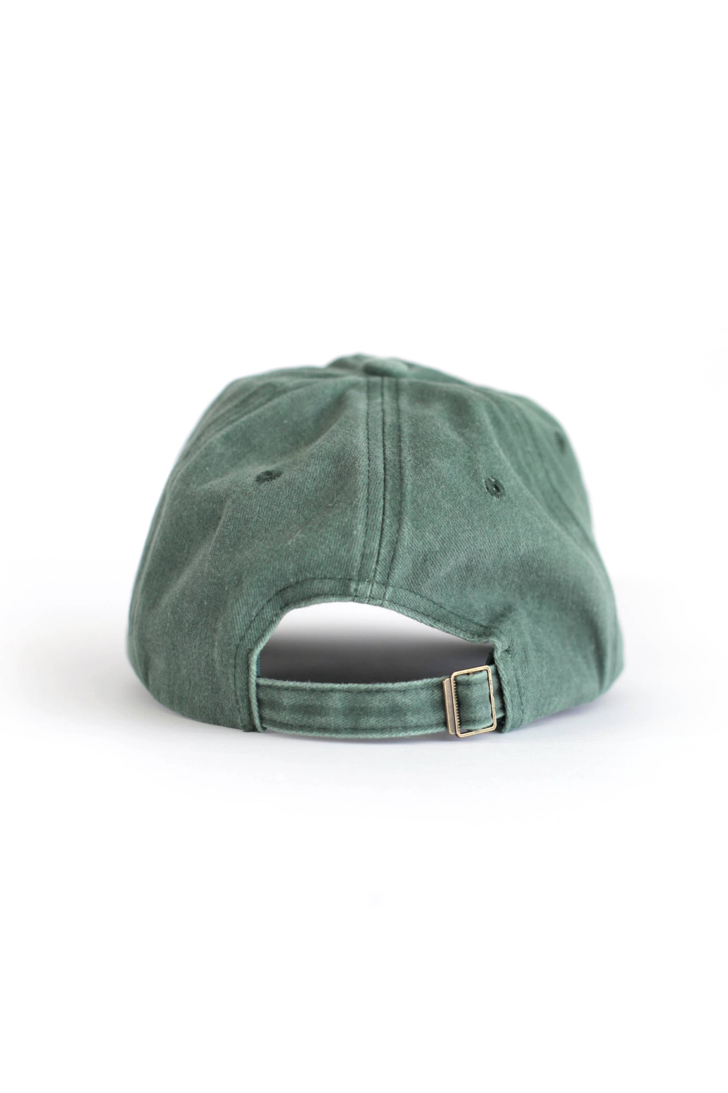 Stay Weird Skull Patch Baseball Hat Green Cap