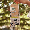 Socks that Save Cats (Beige Cats): Medium