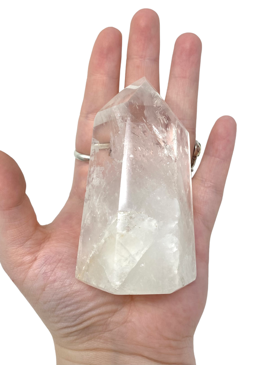 Freedom Rocks - Clear Quartz Tower from Brazil in Various Sizes: 1/4 - 1/2 Pound