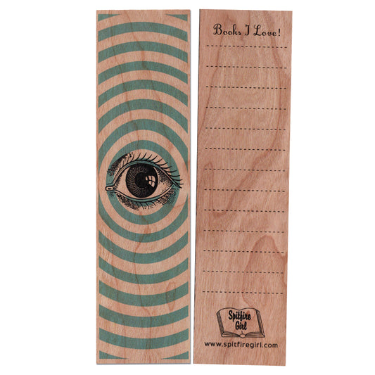 Wood Bookmark - Eye