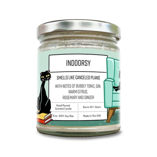 Gin Soy Candle | Boozy Candle | Indoorsy: 8 oz.