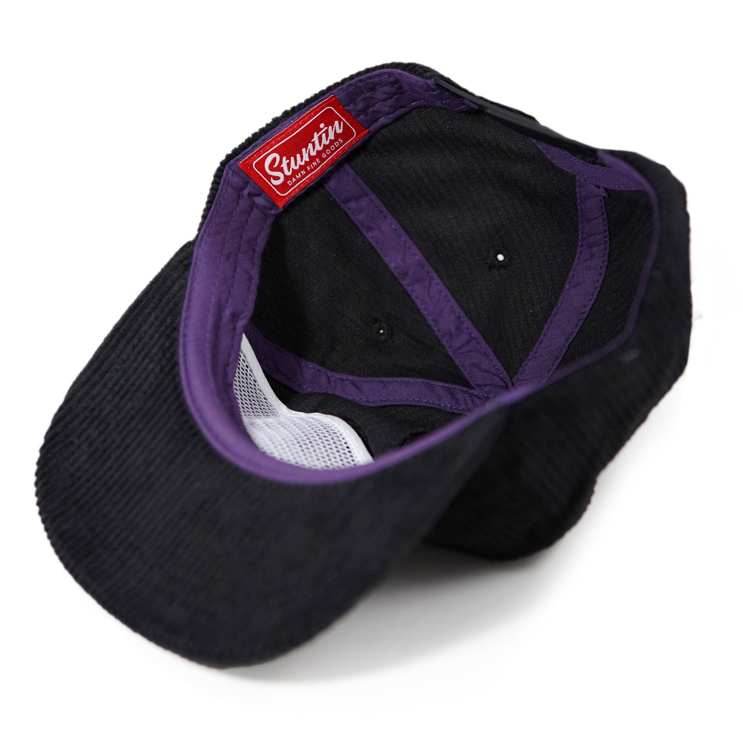 Raptor Corduroy Hat: Black