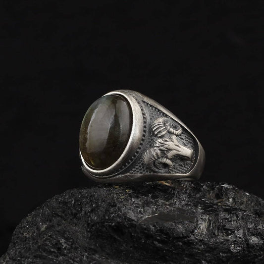 Goat Head Ring: 11 1/2