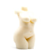 Large Curvy Woman Candle | Pillar Candle: Mauve