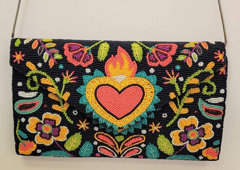 Ricki designs - A NEW ARRIVAL BEADED LOVEGARDER CLUTCH