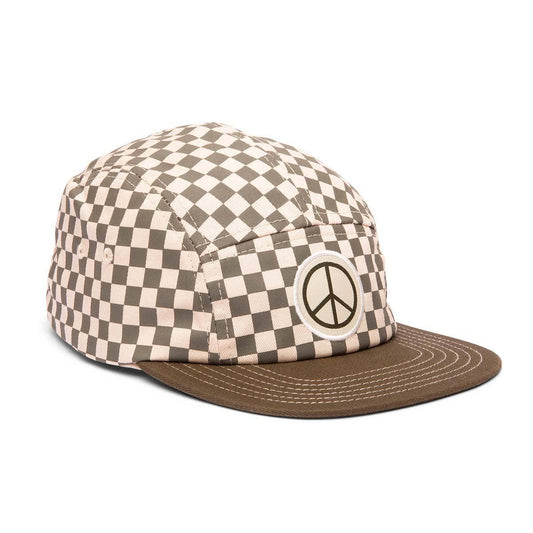 Trek Light - Baby & Kids Hat | Peace Checkered: Youth