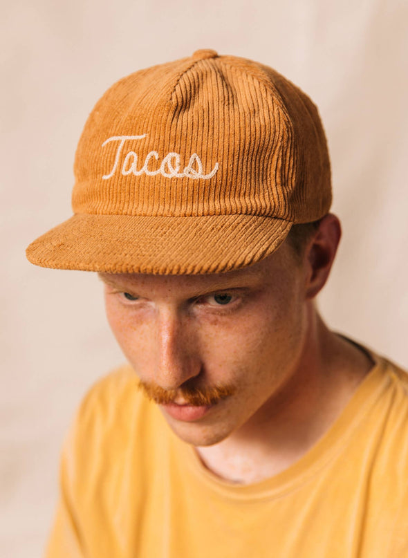 Pyknic - Tacos Chainstitch Rust Corduroy Hat, Western