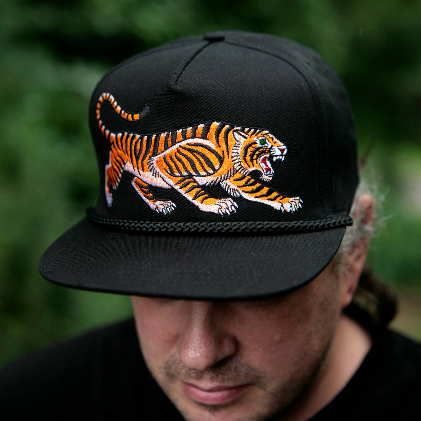 Tiger Cap: Black