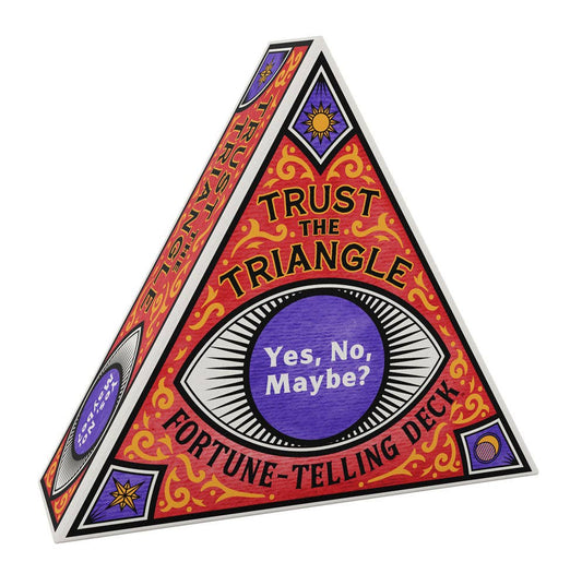 Chronicle Books - Trust the Triangle Fortune-Telling Deck: Yes  No  Maybe?