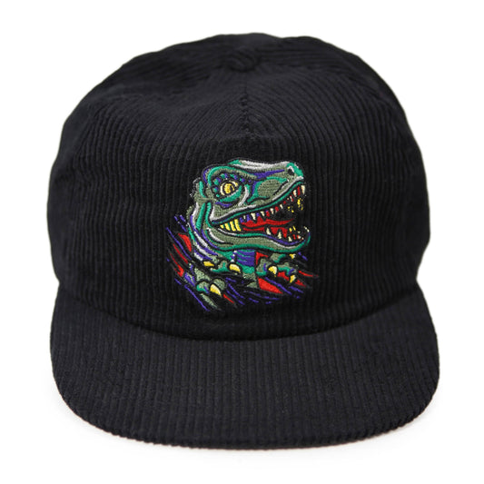 Raptor Corduroy Hat: Black