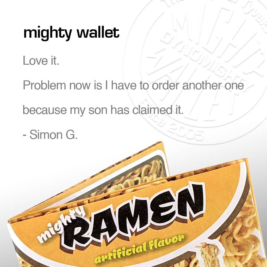 Ramen Mighty Wallet