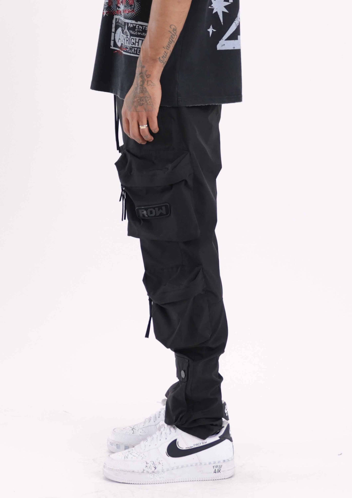 3D Y2K MULTI CARGO PANTS