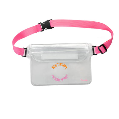 Fisura - Waterproof fanny pack "Don't worry I'm waterproof"