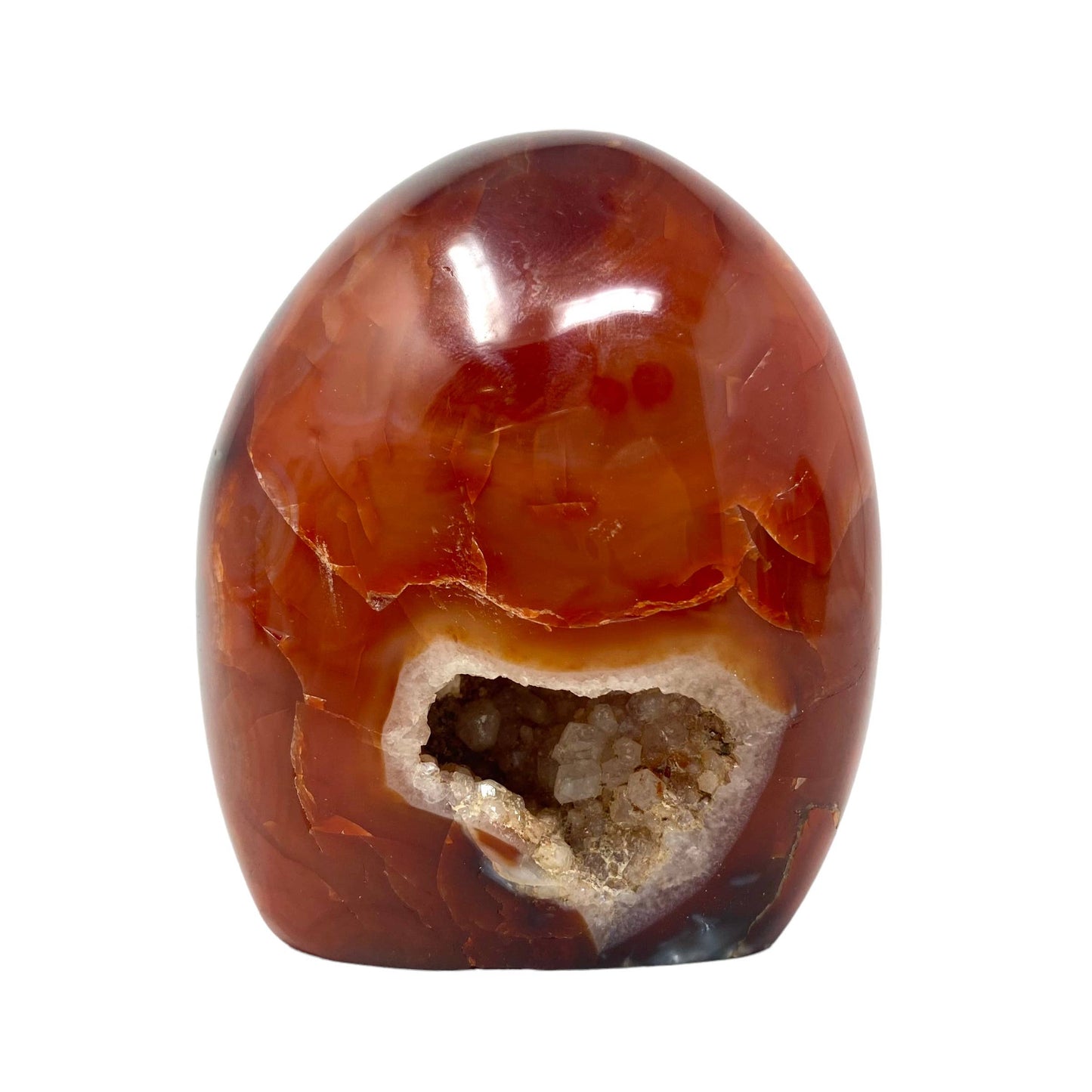 Freedom Rocks - Carnelian Free Form Crystals from Madagascar: 1 - 2 Pounds