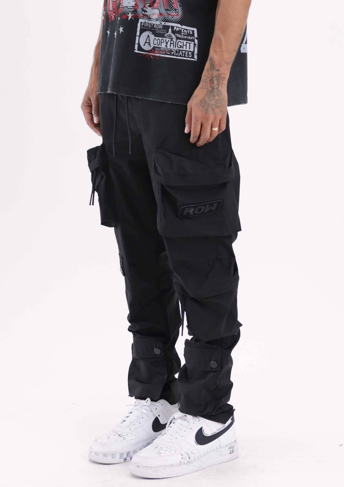 3D Y2K MULTI CARGO PANTS