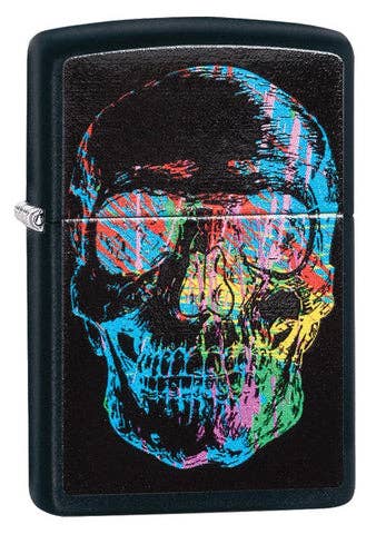 218 Zippo Skull