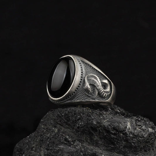 Silver Snake Ring: 13