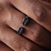 Amphisbaena Ring: Black / 9