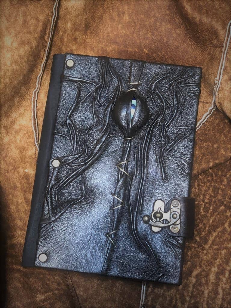 Blue Eye Genuine Leather Journal Hand made Notebook Diary