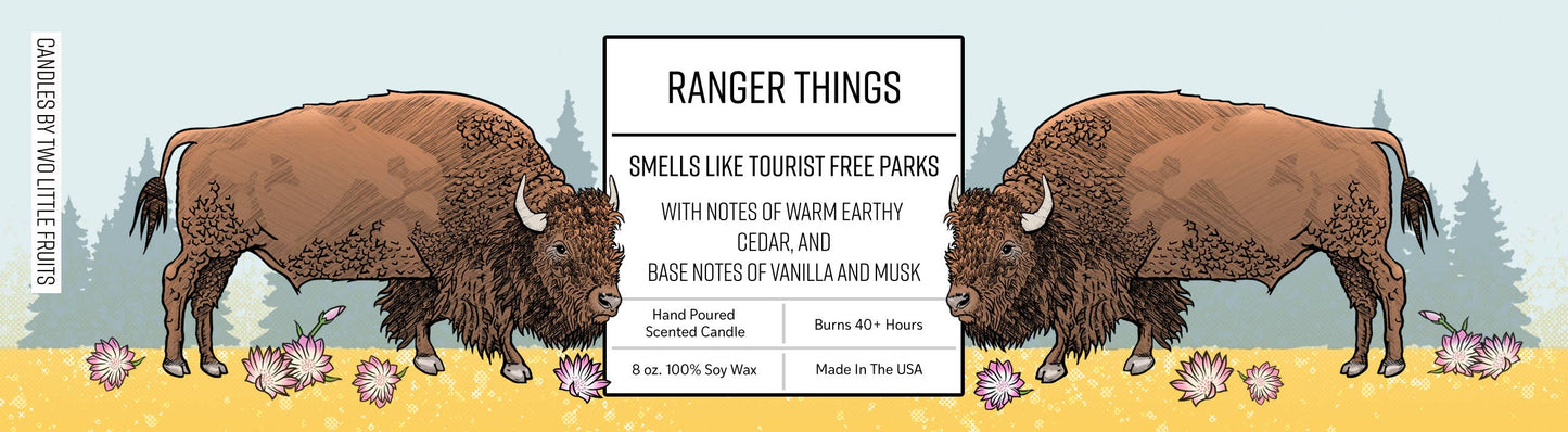 Cedar Candle | Buffalo | Ranger Things