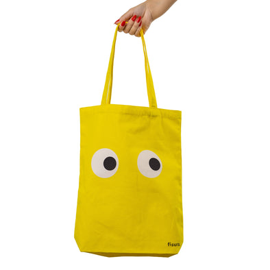 Fisura - Yellow eyes tote bag