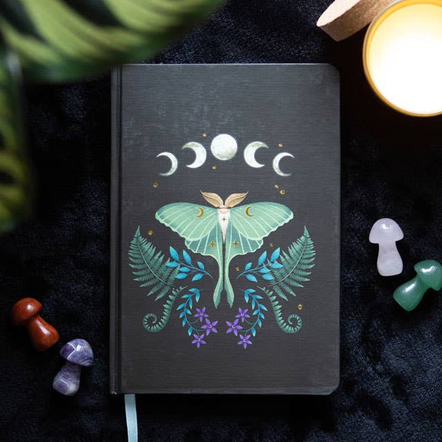 Luna Moth A5 Notebook