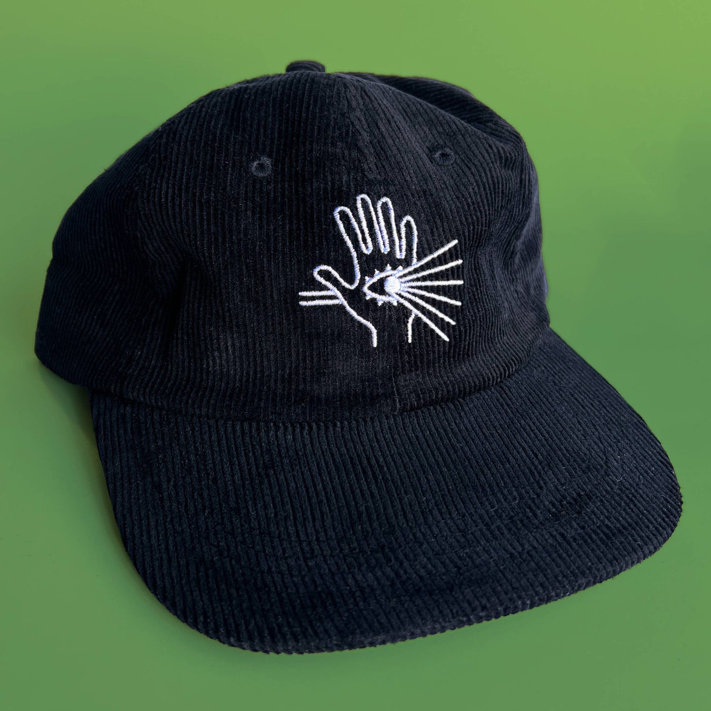 Hat - Lightworker Black Corduroy