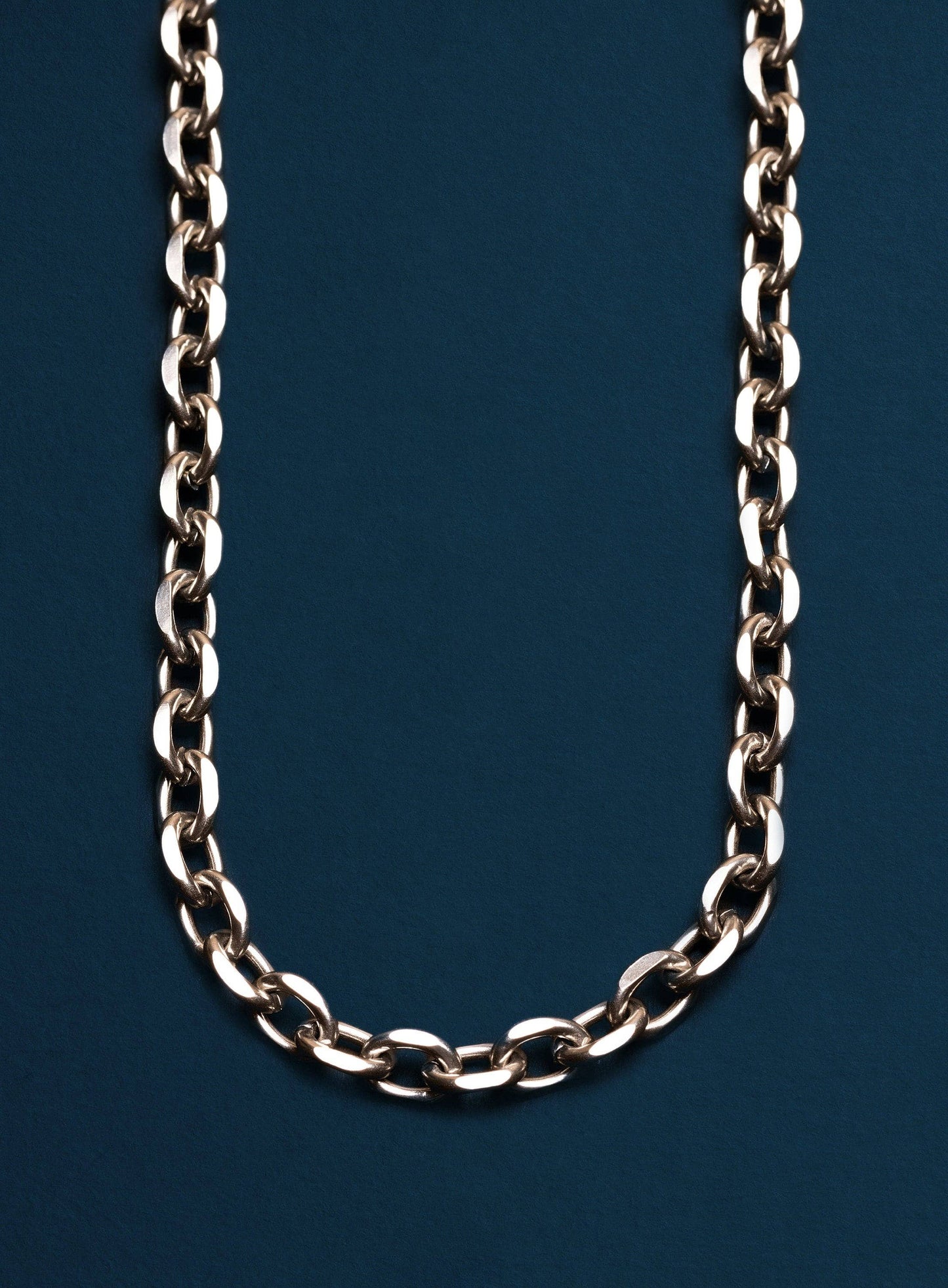 Waterproof 8mm Thick Cable Style Chain Necklace for men: 20