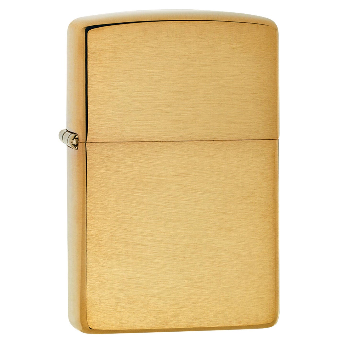 Regular Brushed Finish Brass Wind Proof Lighter