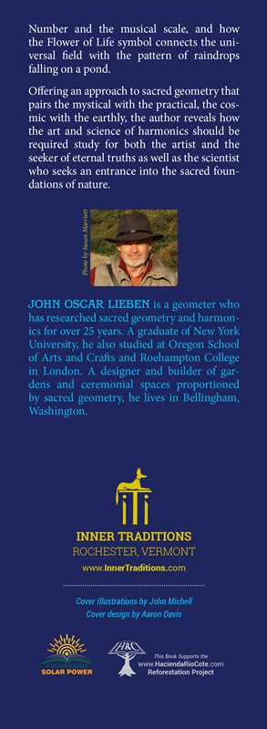 Sacred Geometry for Artists, Dreamers, and Philosophers by John Oscar Lieben: Hardcover; 256 pages / English