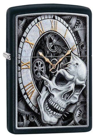 218 Skull Clock Design