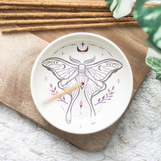 Something Different Wholesale - Luna Moth Incense Stick Holder