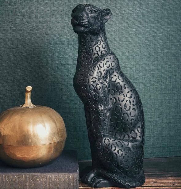 JAGUAR AND PANTHER CANDLE | PILLAR