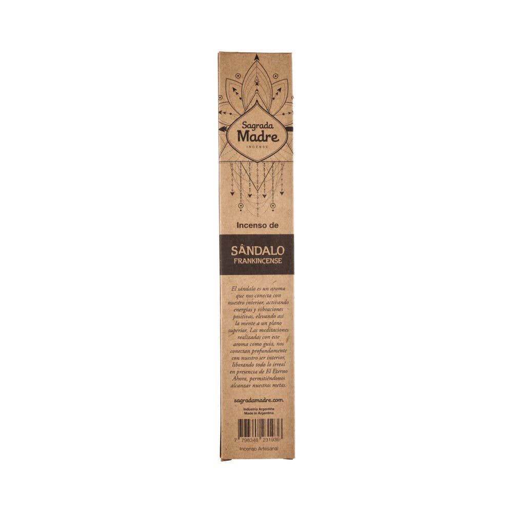 Natural Olibanum Sandalwood Incense - Sagrada Madre