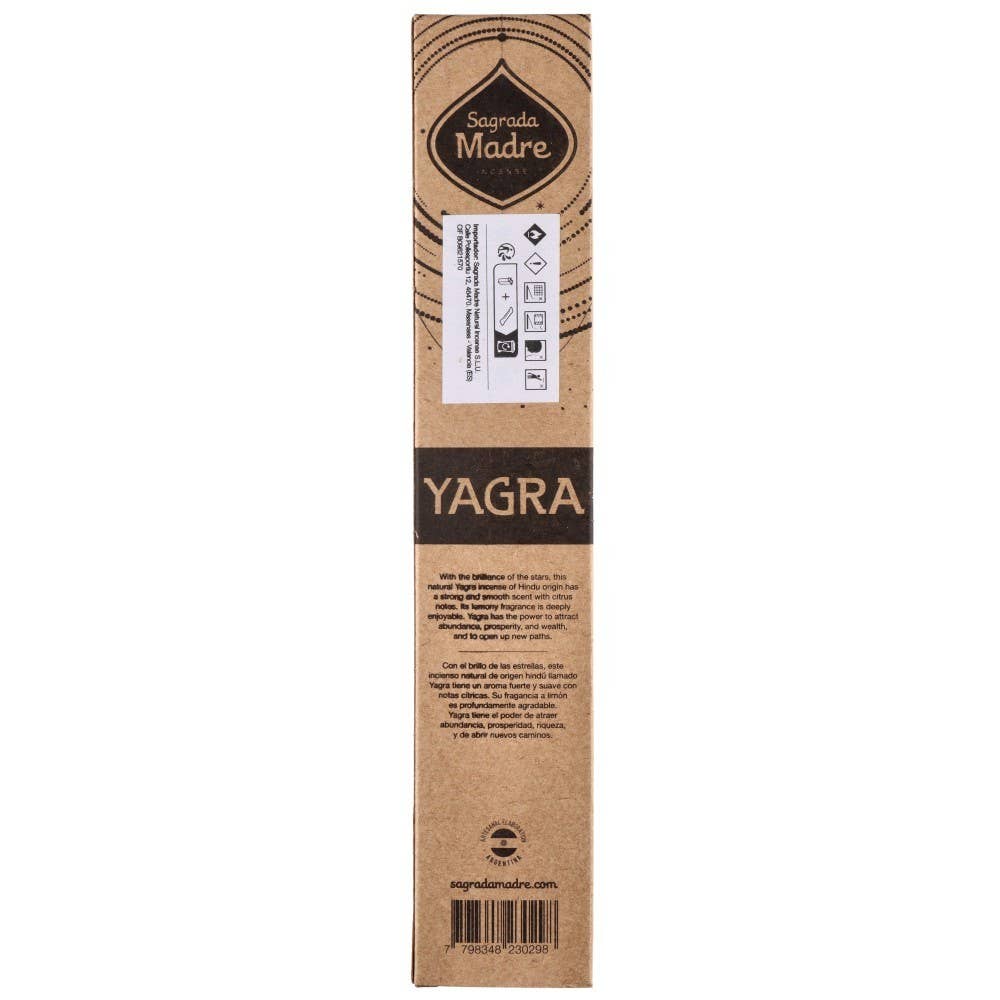 Yagra Natural Incense - Sagrada Madre