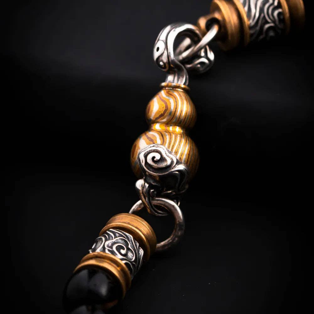 Gourd Bracelet: Brass / 8”