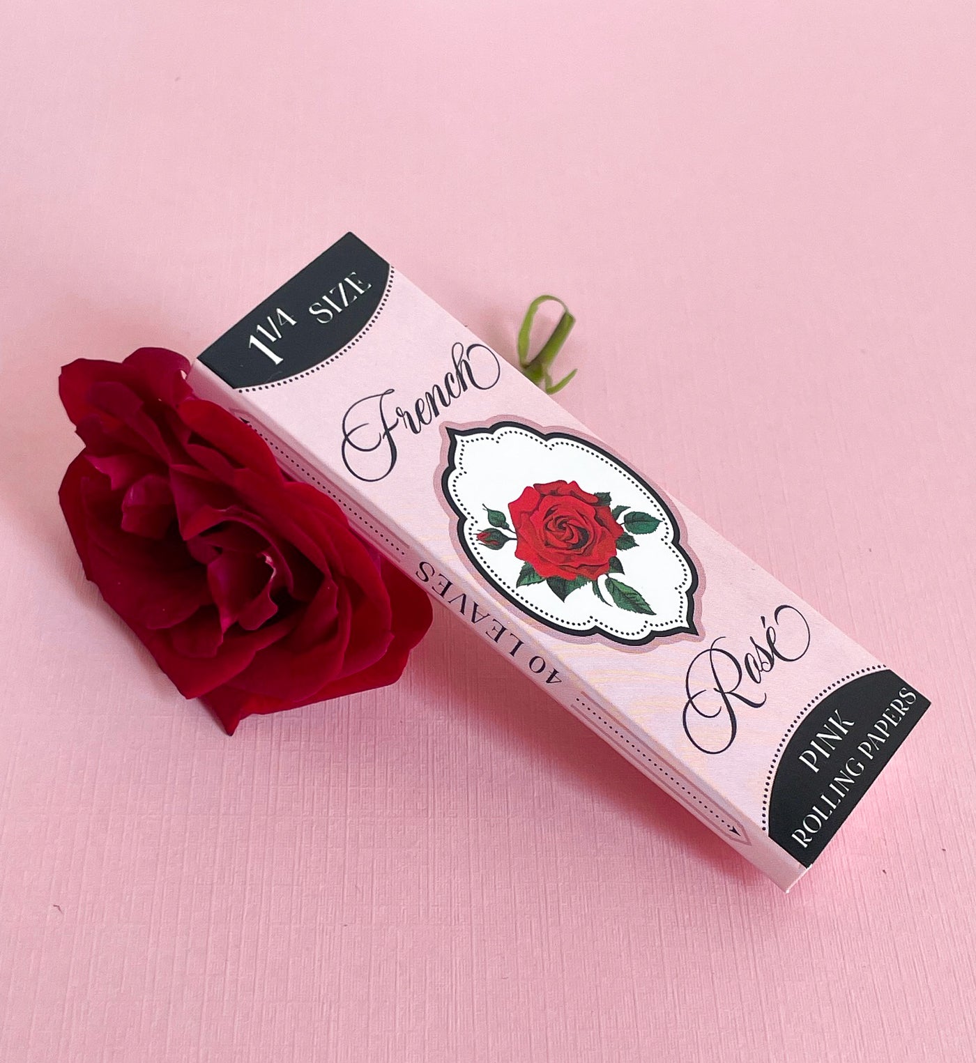 FRENCH ROSE PINK ROLLING PAPERS