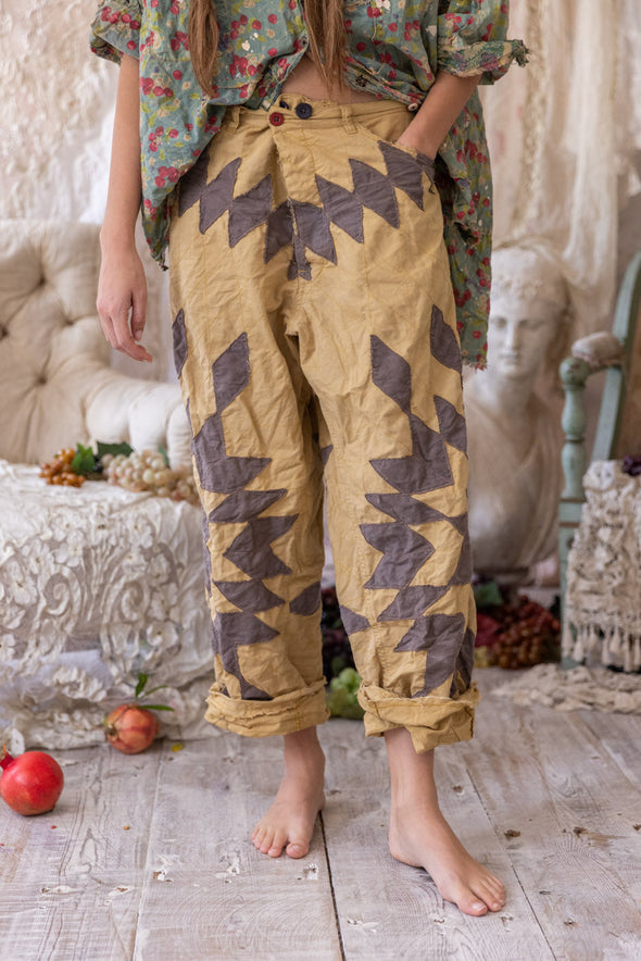 QUILTWORK MINER PANTS