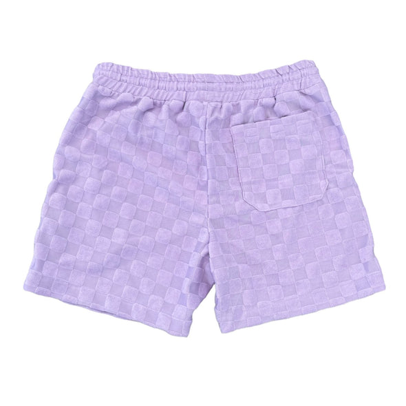 Venice Terry Cloth Shorts Lavander