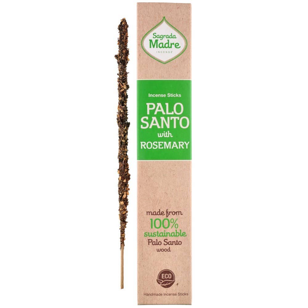 Palo Santo Incense with Rosemary - Sagrada Madre