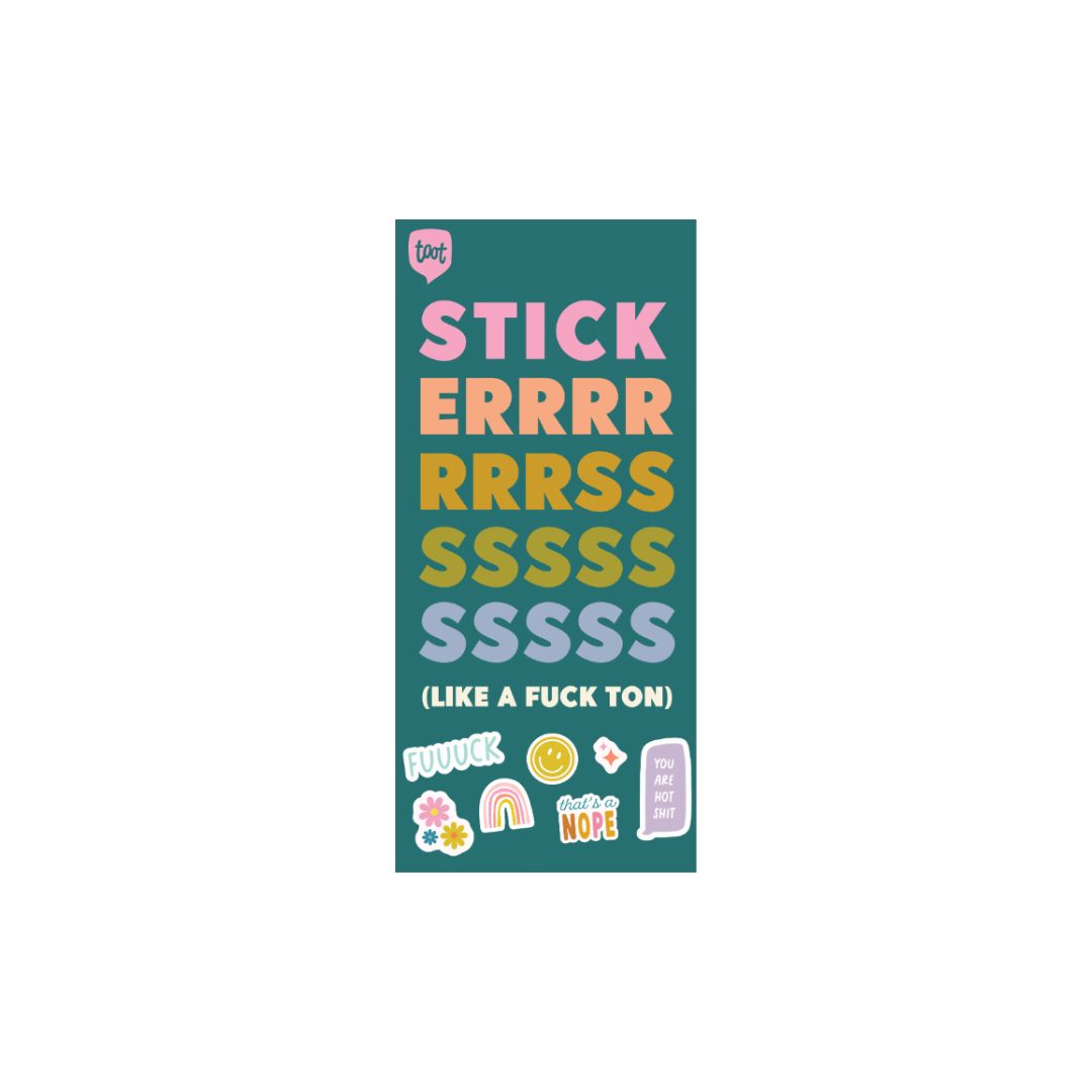 Sticker Books (A Lot of Stickers!): The Sweary Everything Edition