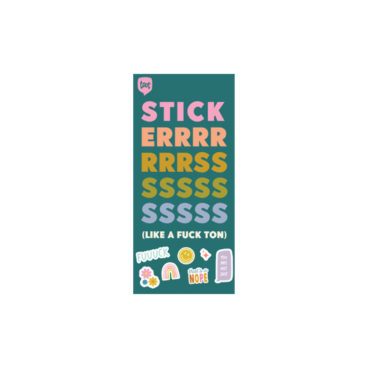 Sticker Books (A Lot of Stickers!): The Sweary Everything Edition