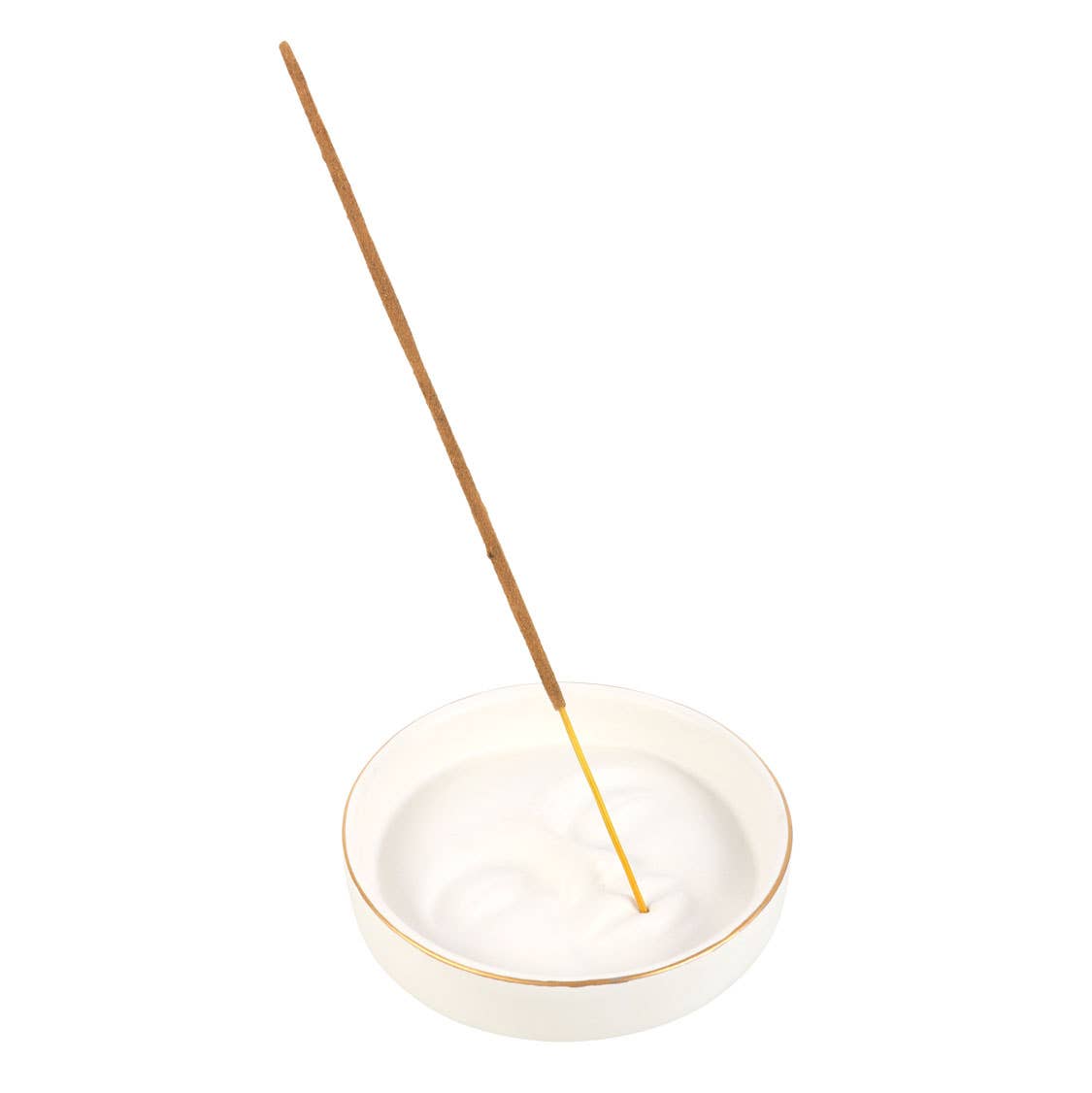 Something Different Wholesale - White Moon Face Incense Stick Holder