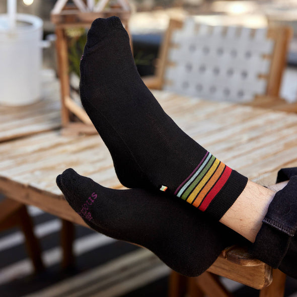Quarter Socks that Save LGBTQ Lives: Medium