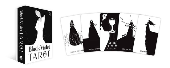 Black Violet Tarot by Heidi  Phelps: Flashcards; 176 pages / English