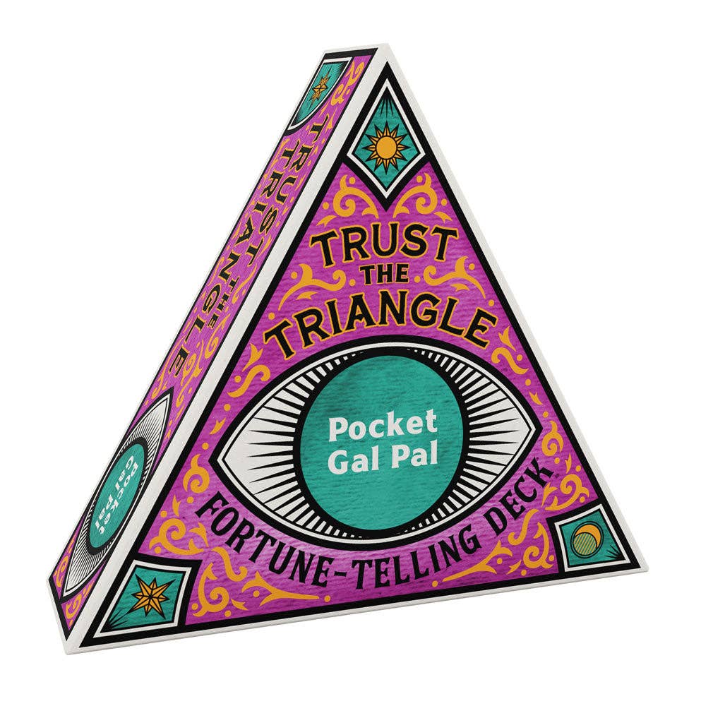 Chronicle Books - Trust the Triangle Fortune-Telling Deck: Pocket Gal Pal