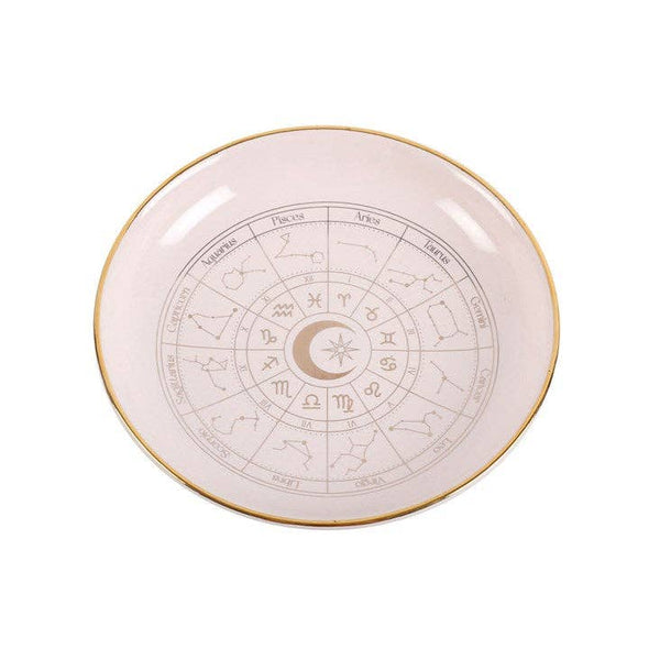 Off White Astrology Wheel Trinket Dish