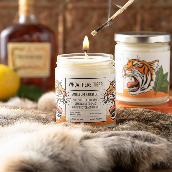 Funny Candle | First Date | Tiger Candle